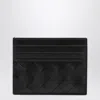 Bottega Veneta Black Card Holder In Intrecciato In Black