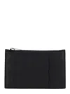 Bottega Veneta Black Card-holder With Intreccio Motif In Leather Man In Multicolor