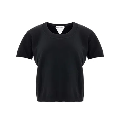 Bottega Veneta Black Cashmere T-shirt