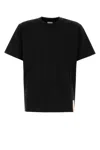 Bottega Veneta Navy Cotton Classic T-shirt In Black