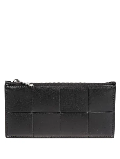 BOTTEGA VENETA BLACK CREDIT CARD HOLDER