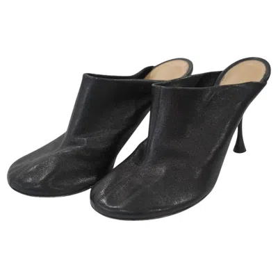 Pre-owned Bottega Veneta Black Dot Sock Mules 39.5