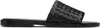 Bottega Veneta Nappa Leather Slippers Strap Woven In Black