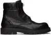 Bottega Veneta Haddock Ankle Boot In Black