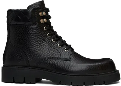 BOTTEGA VENETA BLACK HADDOCK BOOTS