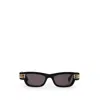 Bottega Veneta Bolt Square Sunglasses In Black