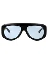 Bottega Veneta Black Injection Sunglasses