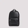 Bottega Veneta Black Intrecciato Backpack