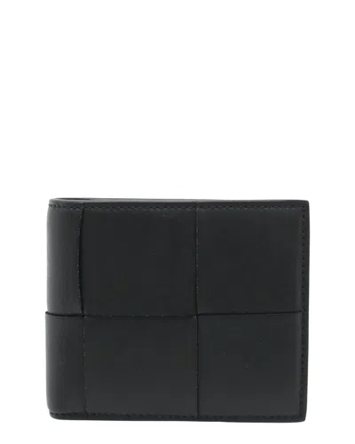 Bottega Veneta Black Intrecciato Leather Cassette Maxi Wallet (authentic Pre-  Loved)