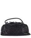 Bottega Veneta Black Intrecciato Leather Tote (authentic Pre-loved)