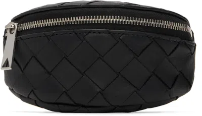 Bottega Veneta Intrecciato Wrist Pouch In Black