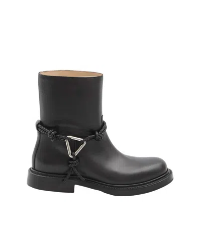 Bottega Veneta Black James Ankle Boots