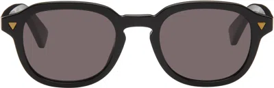 Bottega Veneta Black Keyhole Sunglasses