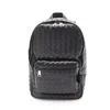 Bottega Veneta Black Leather Backpack