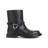 Bottega Veneta James Ankle Boots Featuring Decorative Hardware In Black