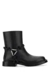 Bottega Veneta James Ankle Boots Featuring Decorative Hardware In Animal Print