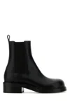 Bottega Veneta The Lug Leather Ankle Boots