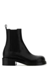 Bottega Veneta The Lug Leather Ankle Boots