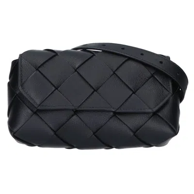 Pre-owned Bottega Veneta Black Leather Clutch Bag Pouch ()