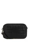 Bottega Veneta Men's Leather Intrecciato Crossbody Camera Bag In Black-silver