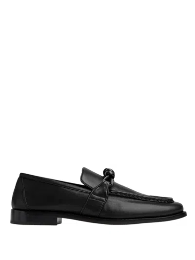 Bottega Veneta Men Astaire Moccasin In Black