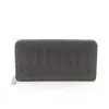 Bottega Veneta Black Leather Long Wallet (bi-fold) In Black