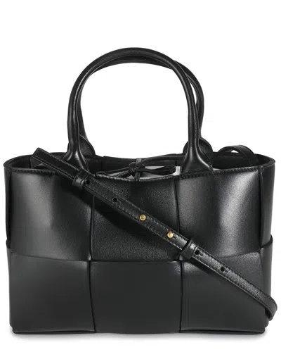 Bottega Veneta Black Leather Mini Arco Tote (authentic Pre-loved)