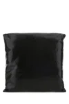 Bottega Veneta Black Leather Pillow Clutch In Black