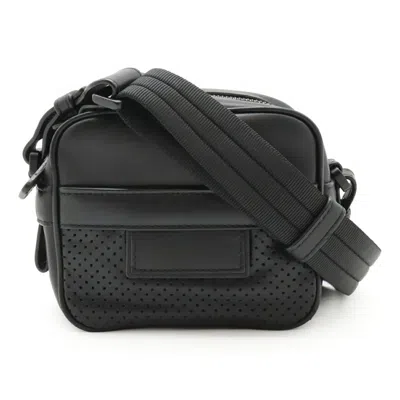 Pre-owned Bottega Veneta Black Leather Pochette Shoulder Bag ()