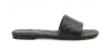Bottega Veneta Leather Mules With Flat Sole And Open Toe In Black