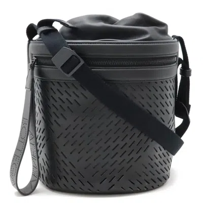Pre-owned Bottega Veneta Black Leather Shoulder Bag ()