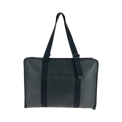 Pre-owned Bottega Veneta Black Leather Shoulder Bag Tote Bag ()
