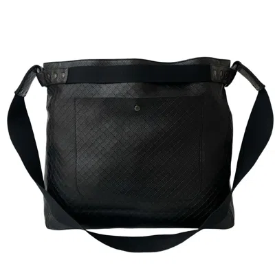 Pre-owned Bottega Veneta Black Leather Shoulder Bag Tote Bag ()