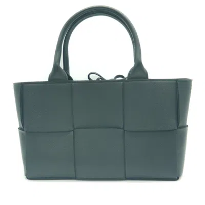 Pre-owned Bottega Veneta Black Leather Tote Bag ()