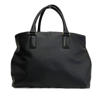 Pre-owned Bottega Veneta Black Leather Tote Bag ()
