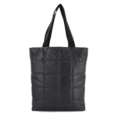 Pre-owned Bottega Veneta Black Leather Tote Bag ()