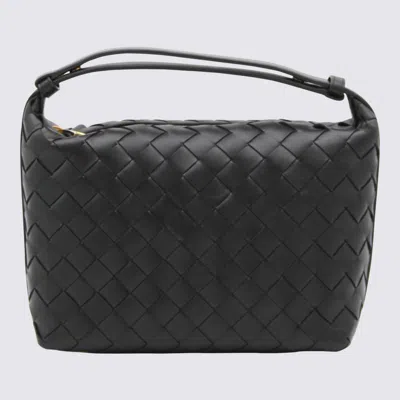 Bottega Veneta Black Leather Wallace Shoulder Bag