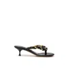 Bottega Veneta Chain-embellished Braided Leather Mules