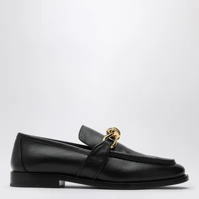 BOTTEGA VENETA BLACK LOAFER ASTAIRE