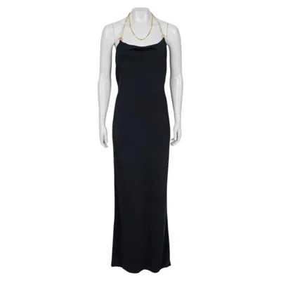 Pre-owned Bottega Veneta Black Maxi Dress Sz.38