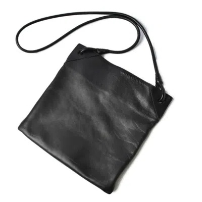 Pre-owned Bottega Veneta Black Messenger Bag Shoulder Bag ()