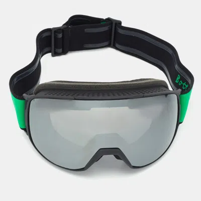 Pre-owned Bottega Veneta Black Mirrored Ski Goggles