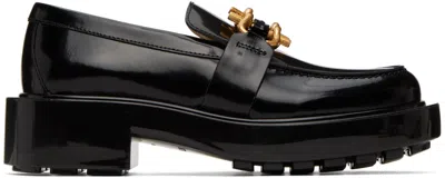 Bottega Veneta Black Monsieur Loafer In 1000 Black