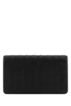 Bottega Veneta Women Black Leather Intrecciato Wallet