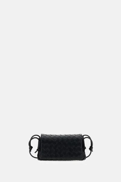 Bottega Veneta Black Notturno Shoulder Bag