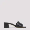 Bottega Veneta Black Open Toe Heels