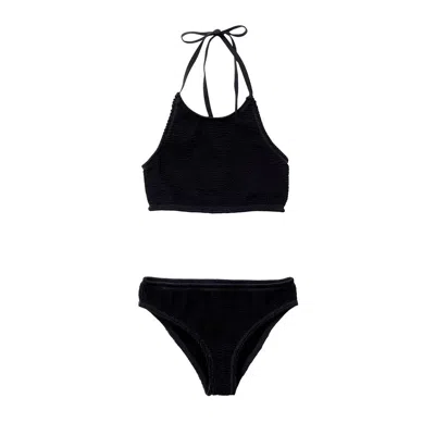 BOTTEGA VENETA BOTTEGA VENETA BLACK POLYAMIDE WOMEN'S BIKINI