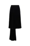 Bottega Veneta Women's Polyester Pant-skirt In Black
