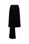 Bottega Veneta Women's Polyester Pant-skirt In Black