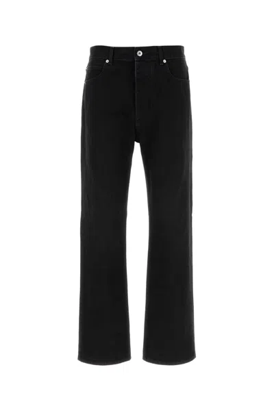 Bottega Veneta Black Regular Fit Denim Pants